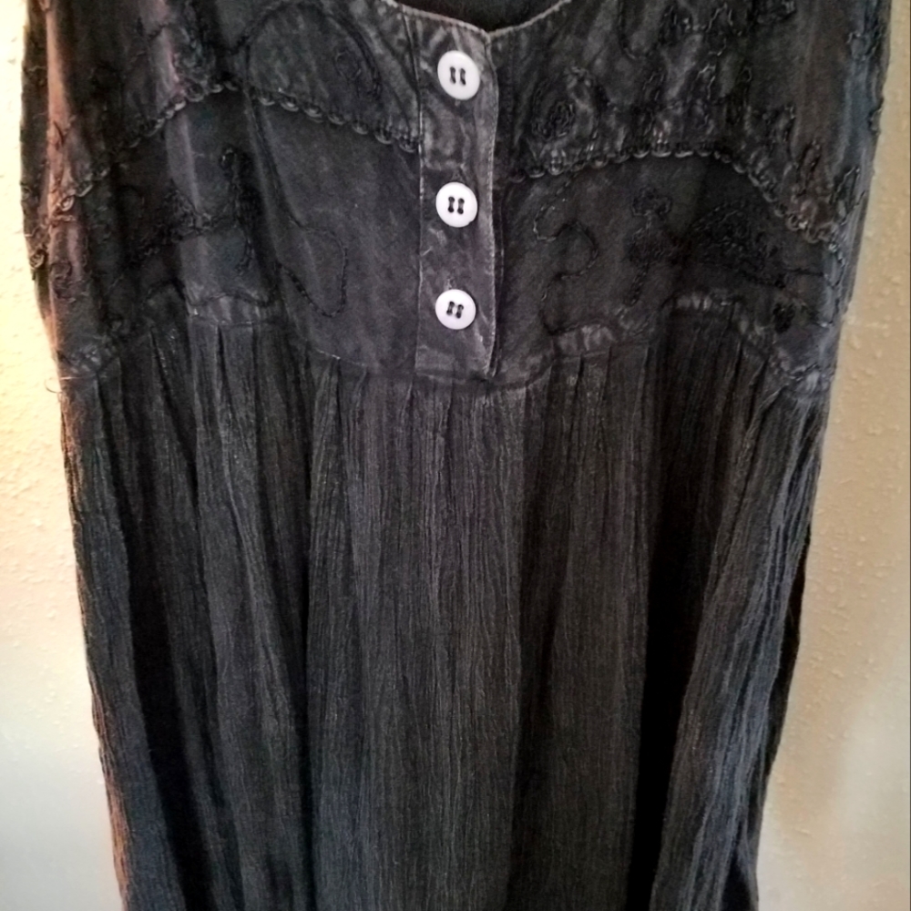 Stonewashed Dress